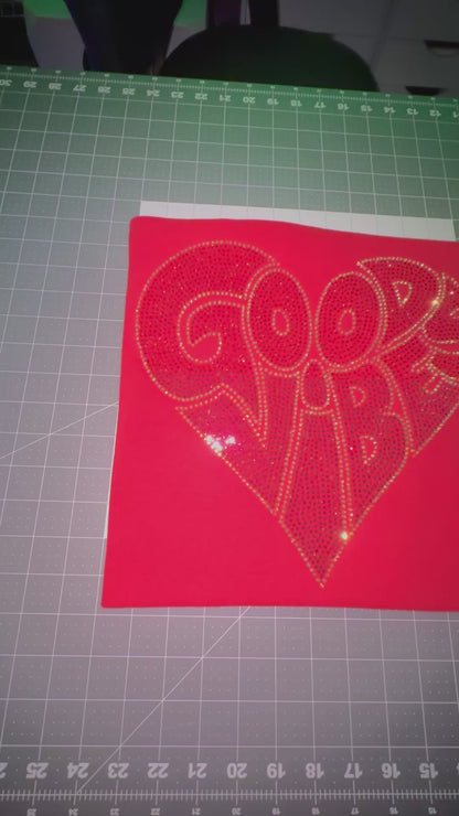 GOOD VIBES HEART ss10